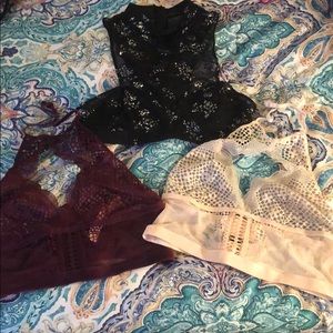 NWT VS bralettes!